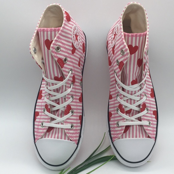 Converse CTAS HI pink/red white - Picture 3 of 8